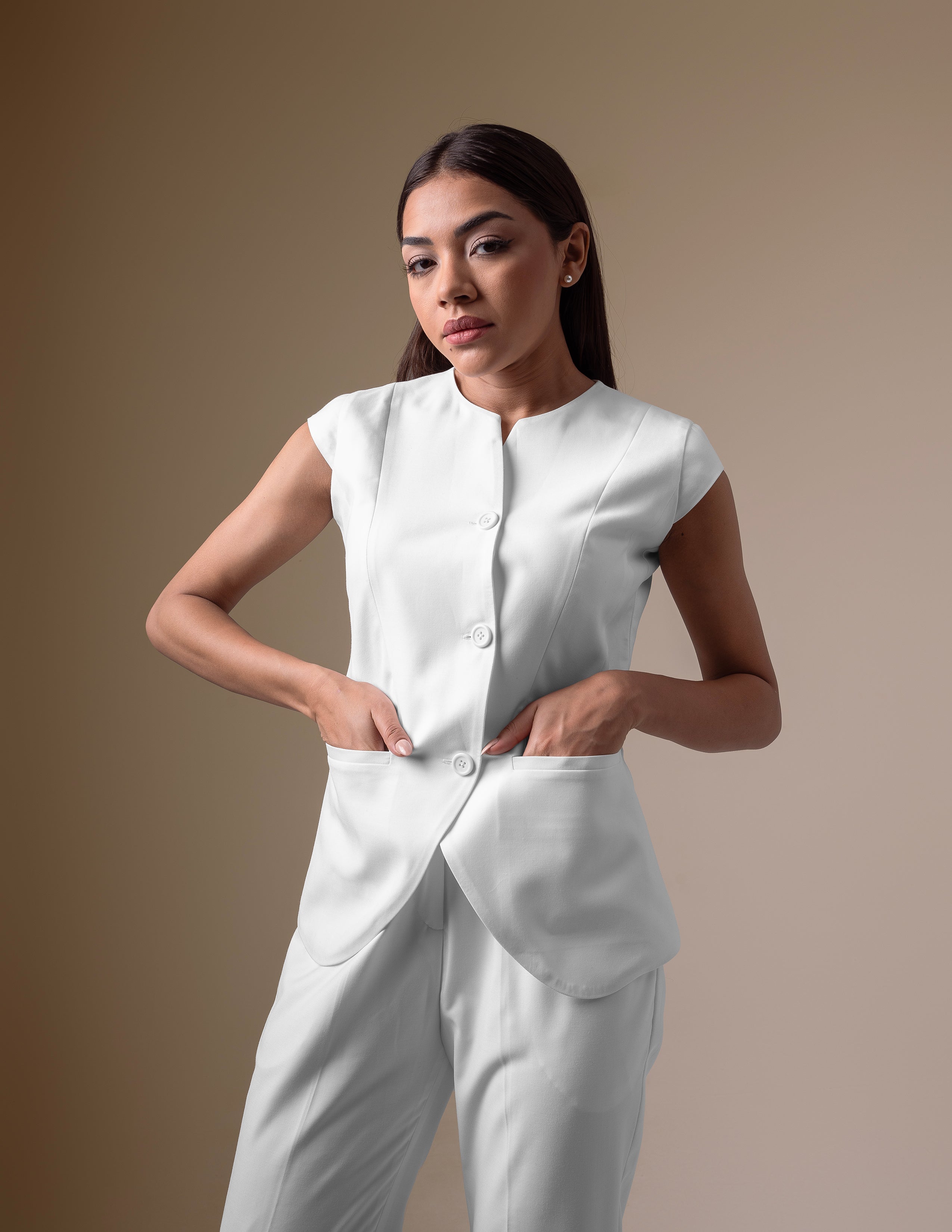 The White Co-ord Set