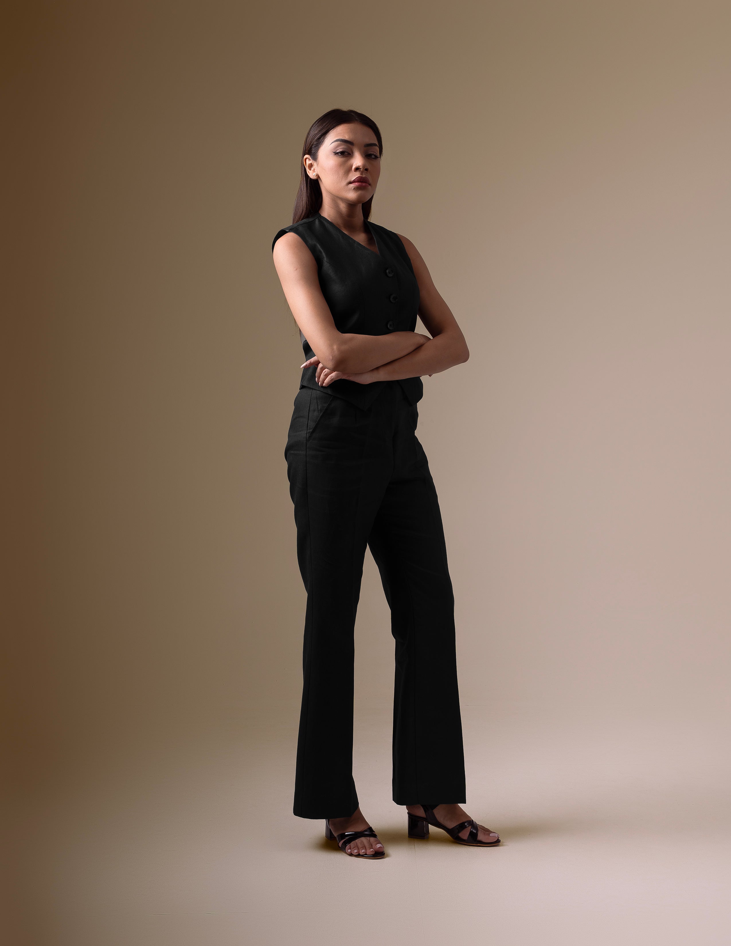 The Black Linen Co-ord