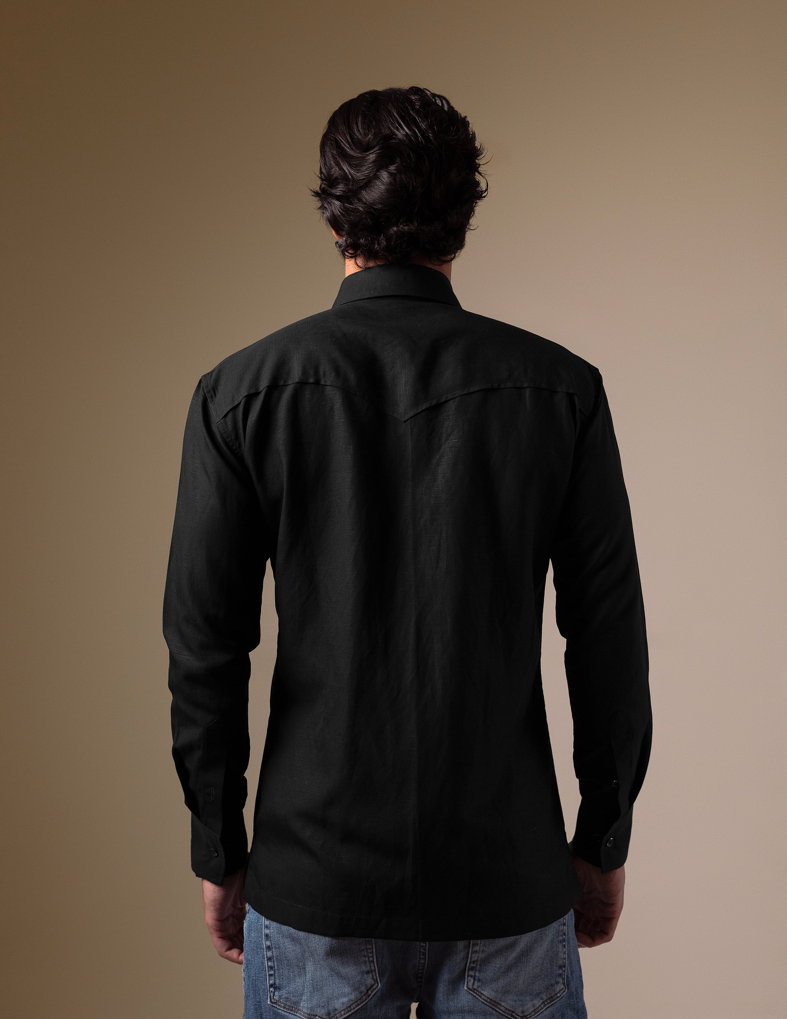 The Black Casual Shirt