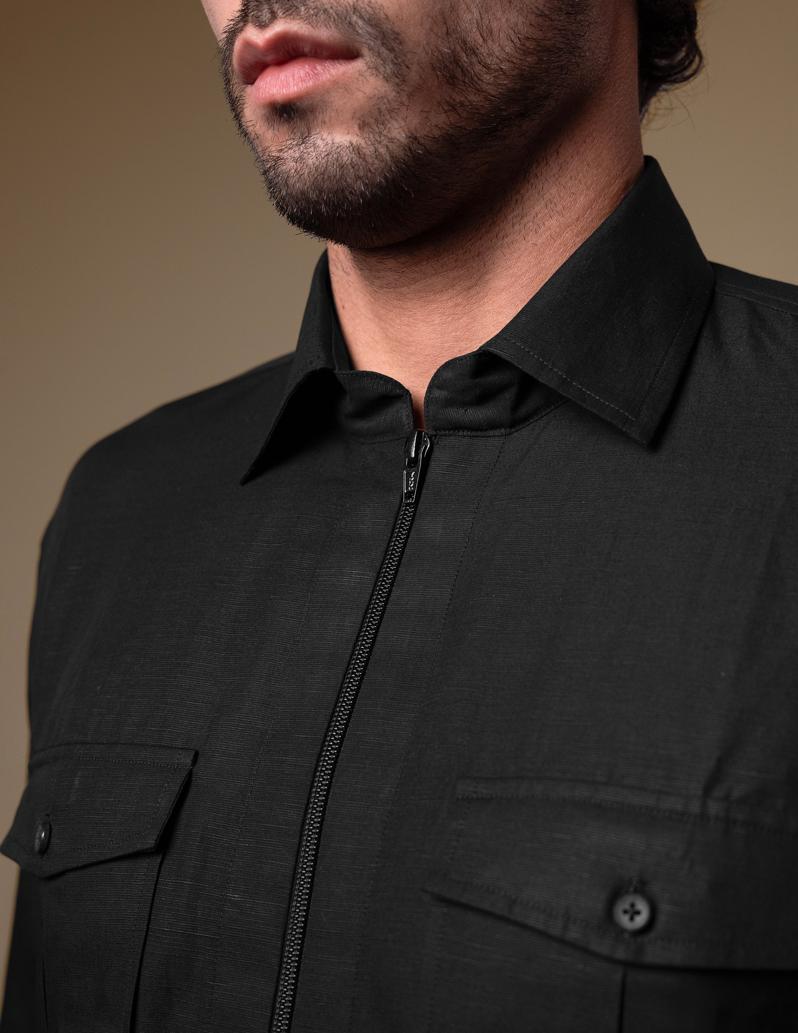 The Black Casual Shirt