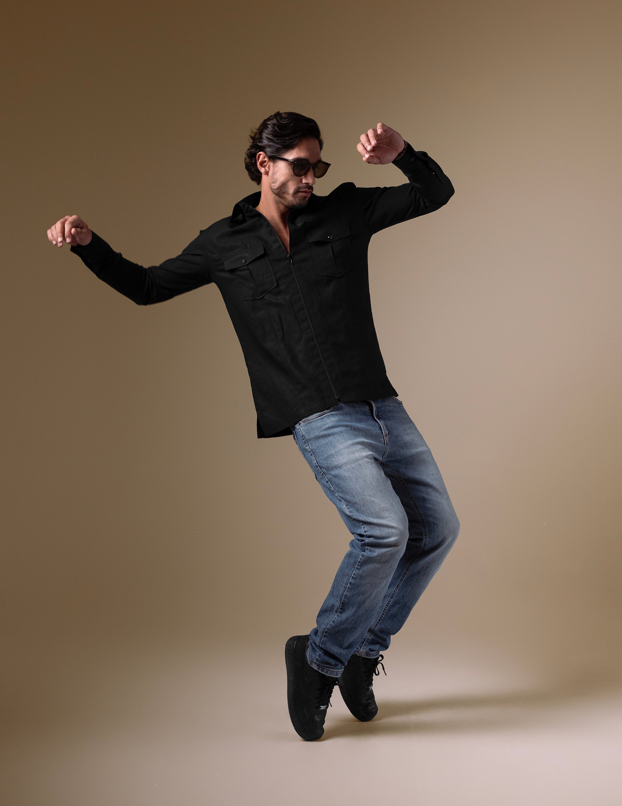 The Black Casual Shirt